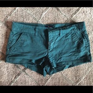 Dark green shorts